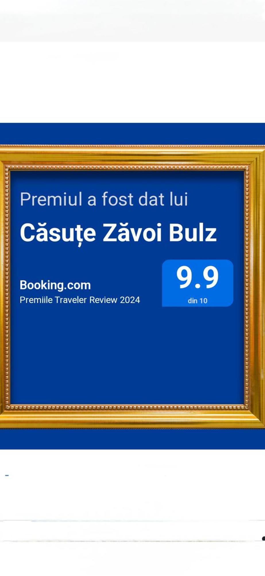 Casute Zavoi Bulzヴィラ エクステリア 写真